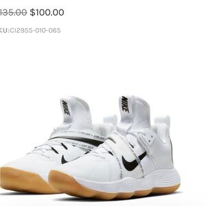 Unisex Nike React HyperSet
Indoor Court Shoes. Worn a few times on court.